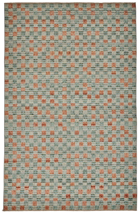 6x10 Hand-Loomed Oushak Rug - 51153