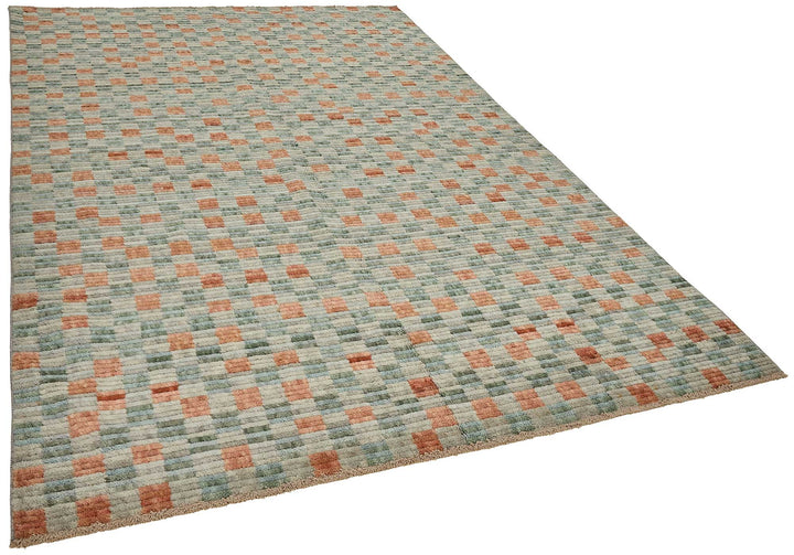 6x10 Hand-Loomed Oushak Rug - 51153