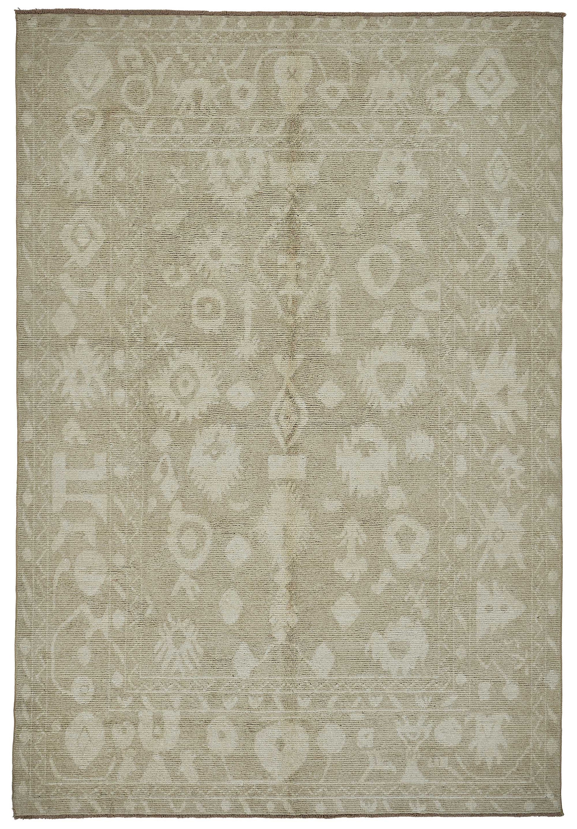 7x10 Hand-Loomed Oushak Rug - 51158