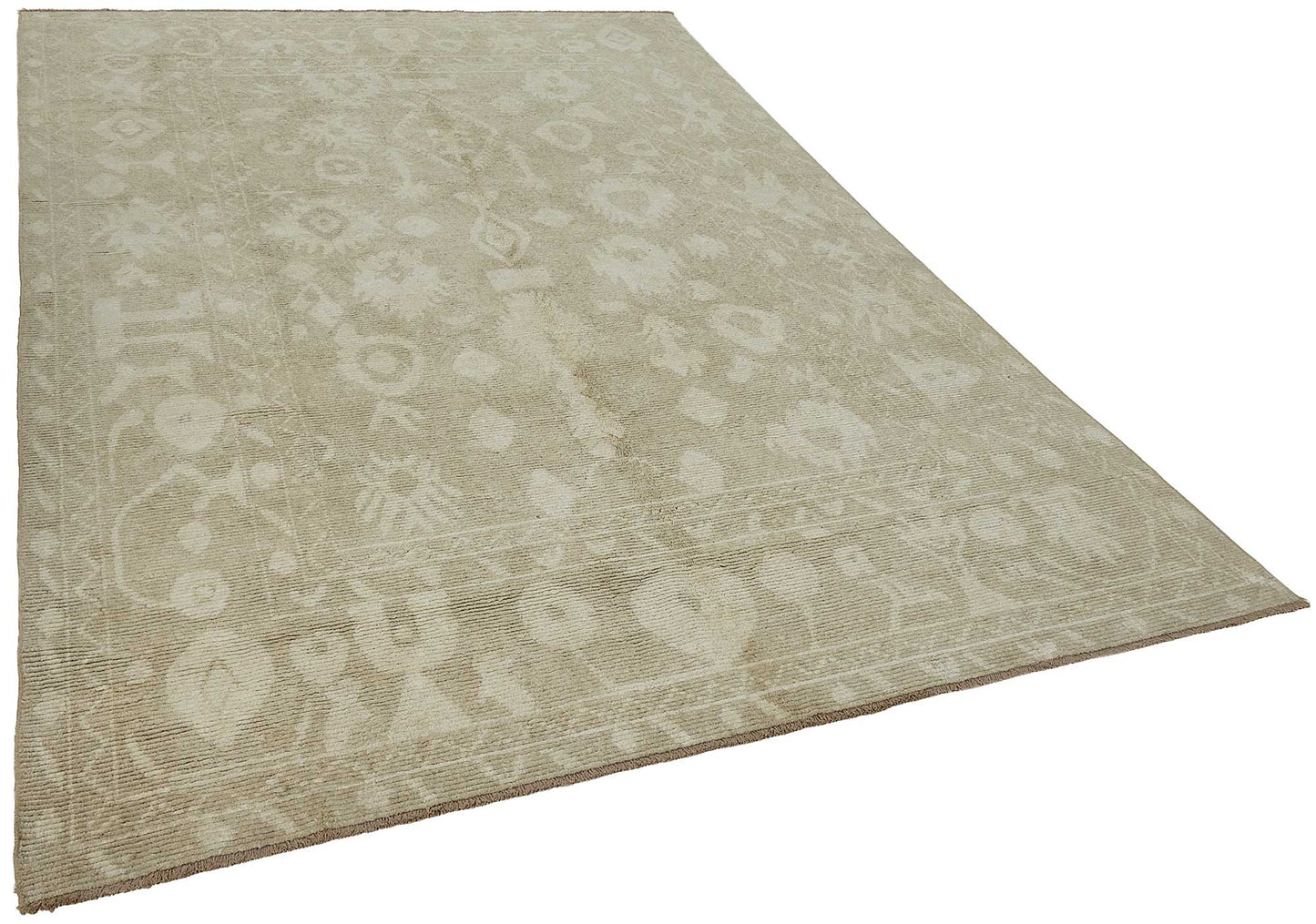 7x10 Hand-Loomed Oushak Rug - 51158