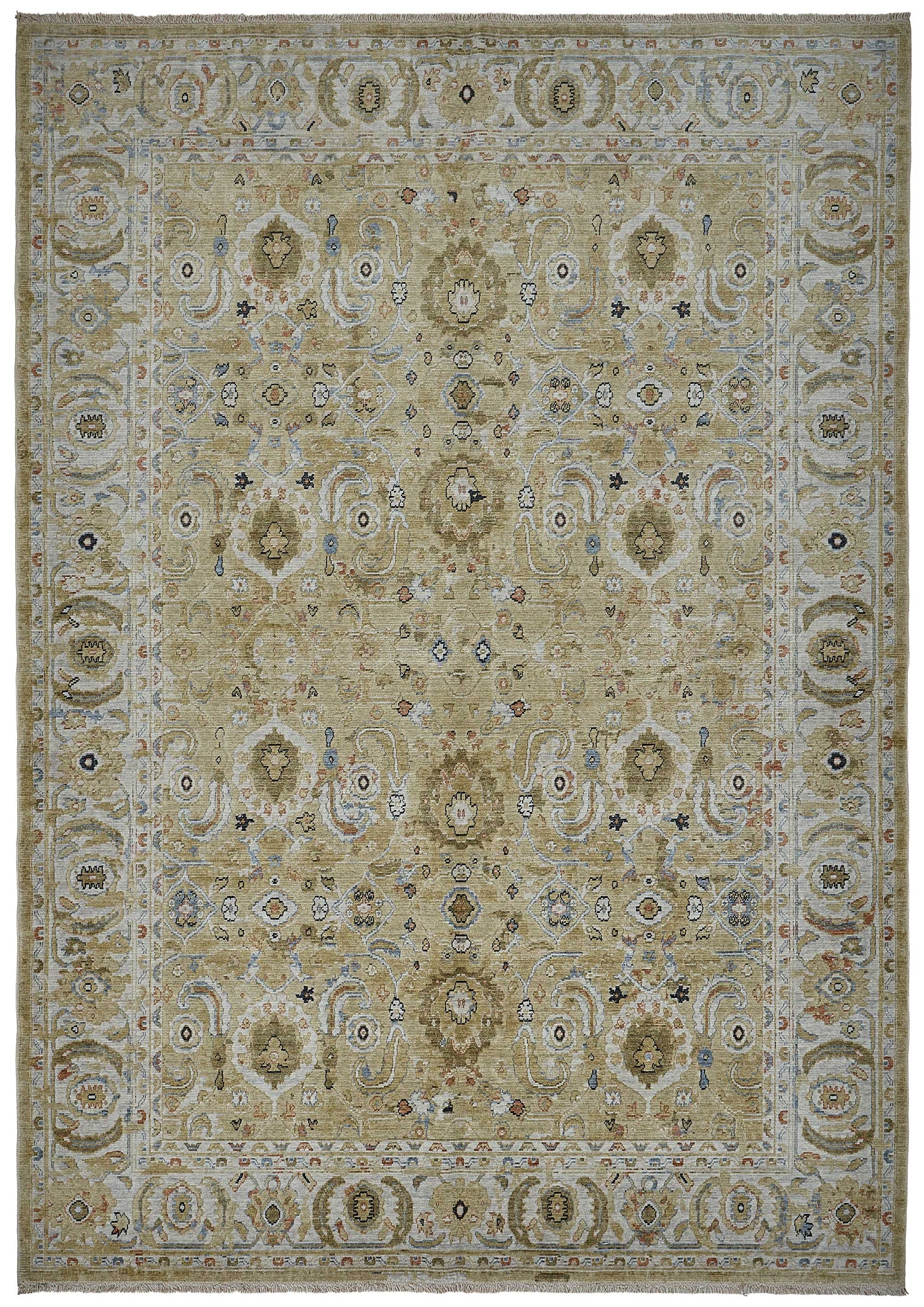 7x10 Hand-Loomed Oushak Rug - 51160