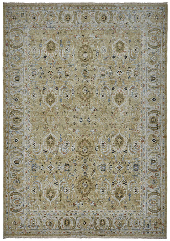 7x10 Hand-Loomed Oushak Rug - 51160