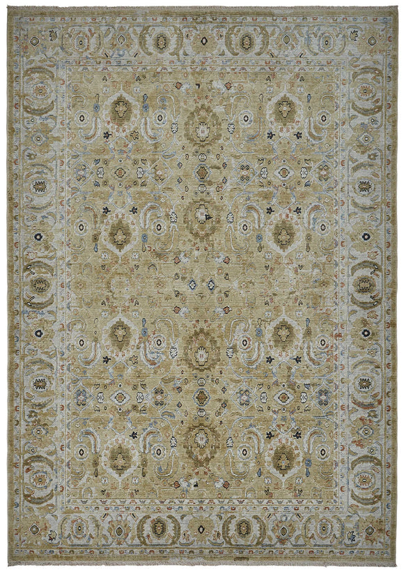 7x10 Hand-Loomed Oushak Rug - 51160