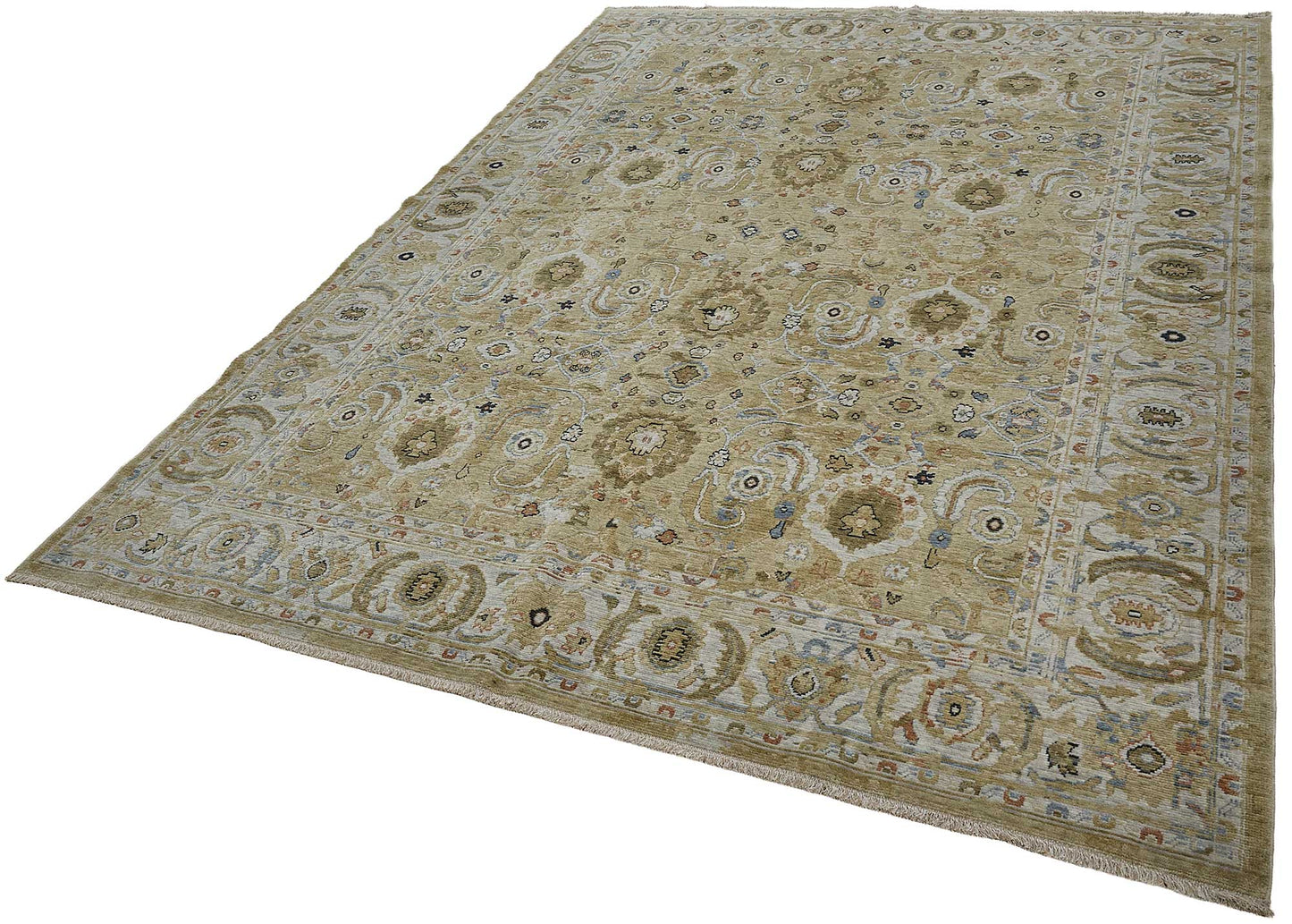 7x10 Hand-Loomed Oushak Rug - 51160