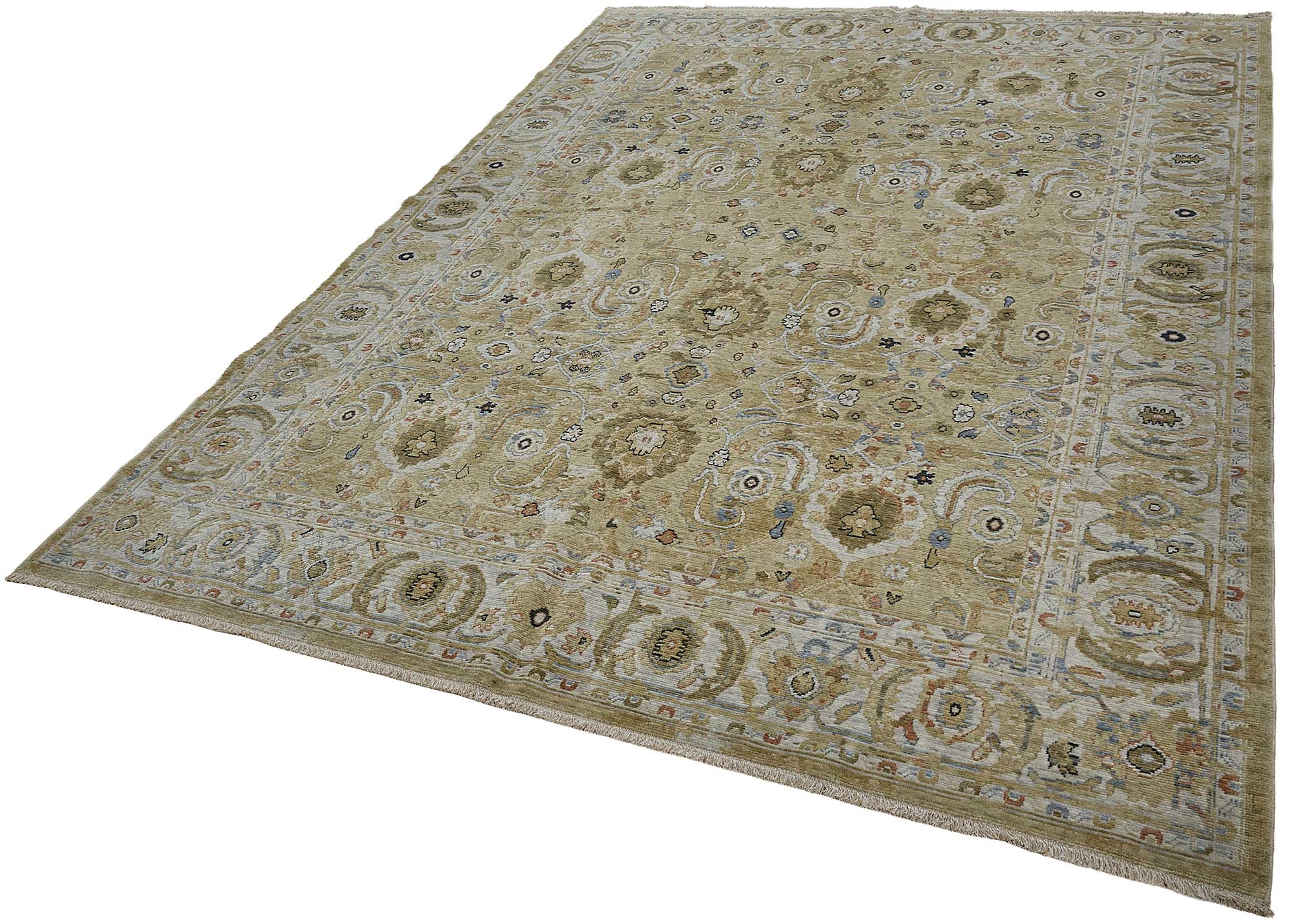 7x10 Hand-Loomed Oushak Rug - 51160