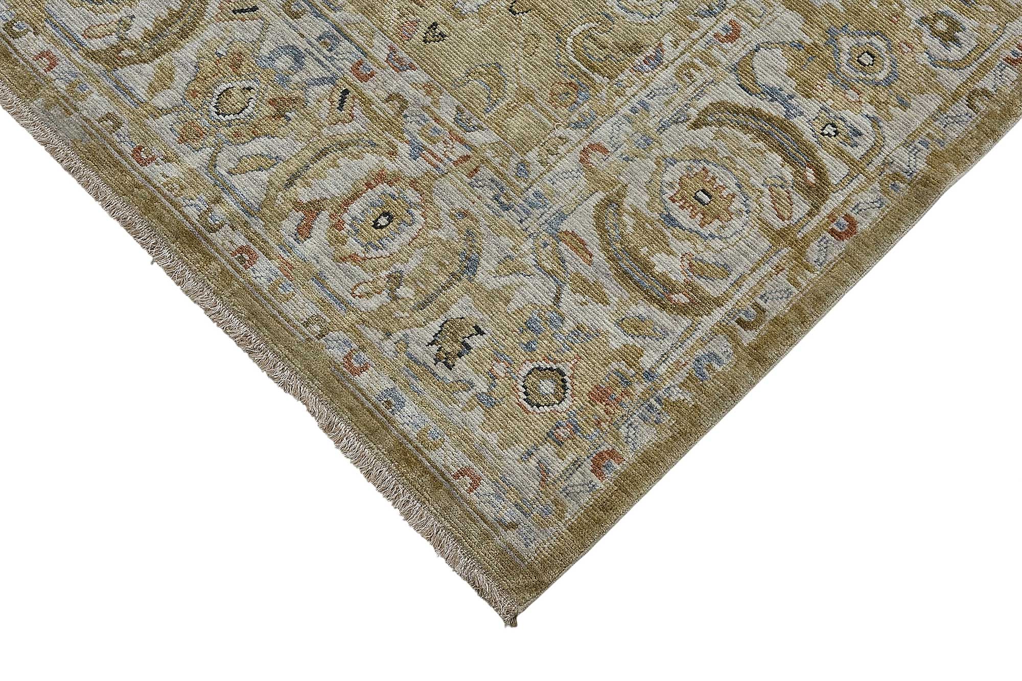 7x10 Hand-Loomed Oushak Rug - 51160
