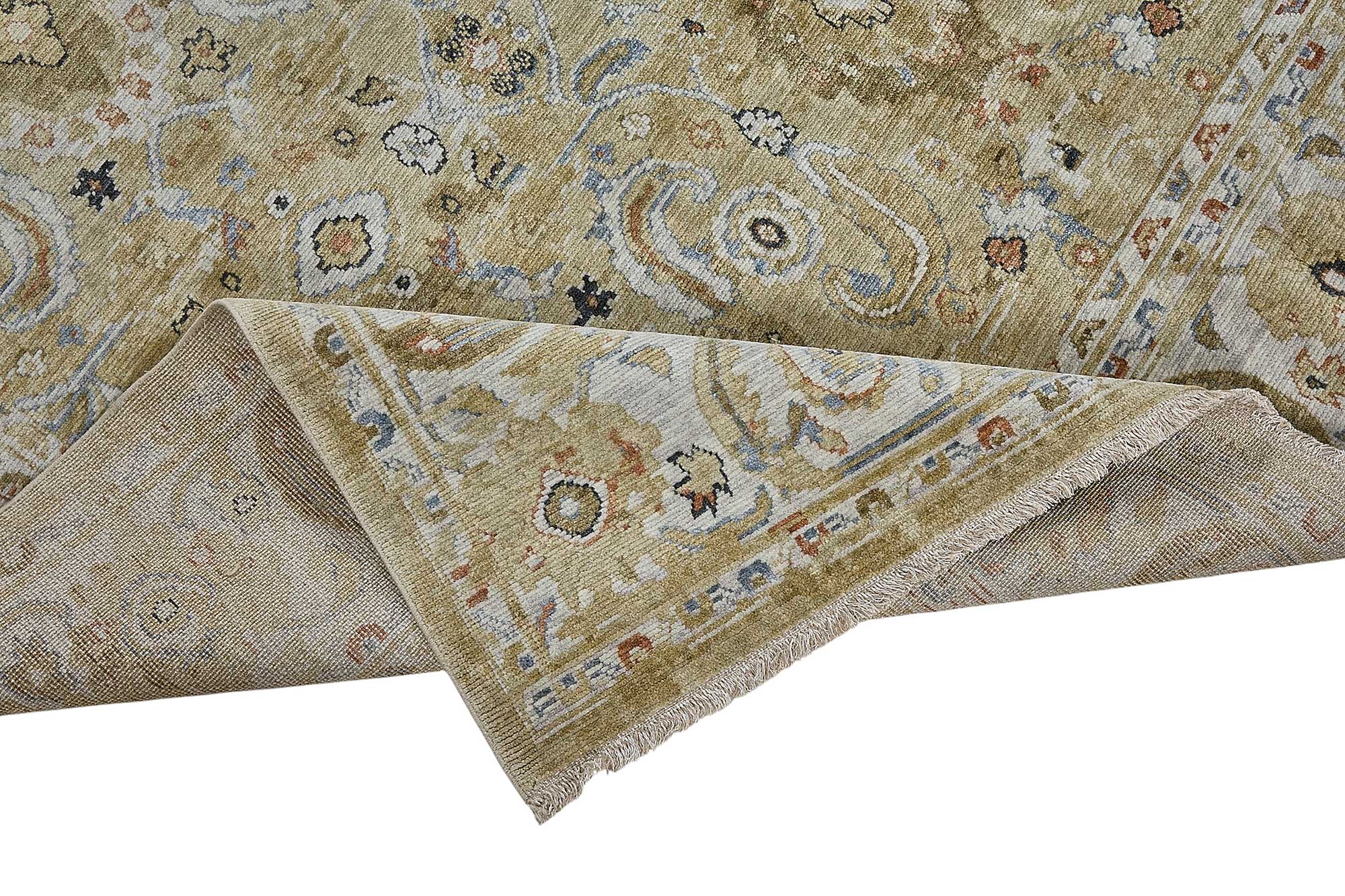 7x10 Hand-Loomed Oushak Rug - 51160