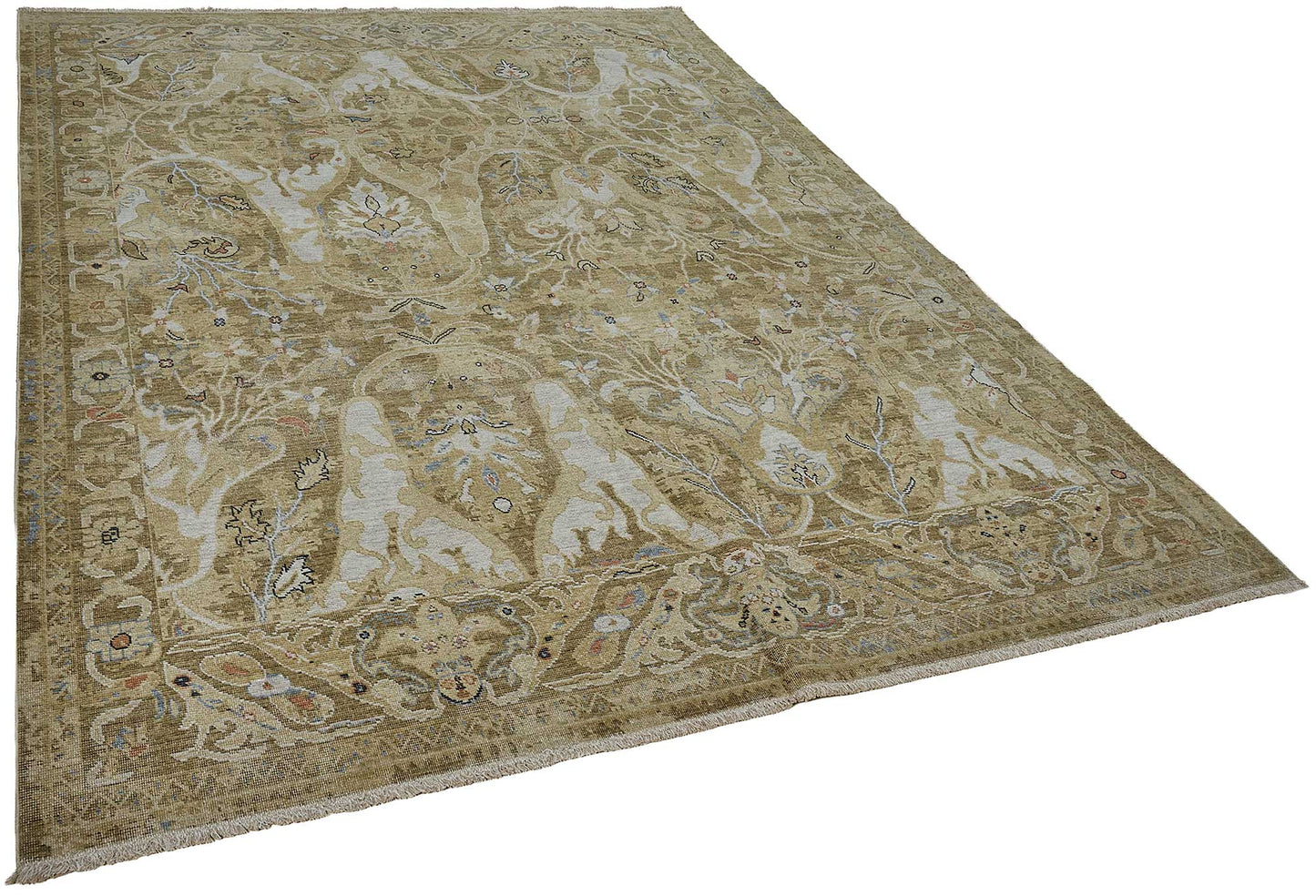 7x10 Hand-Loomed Oushak Rug - 51162