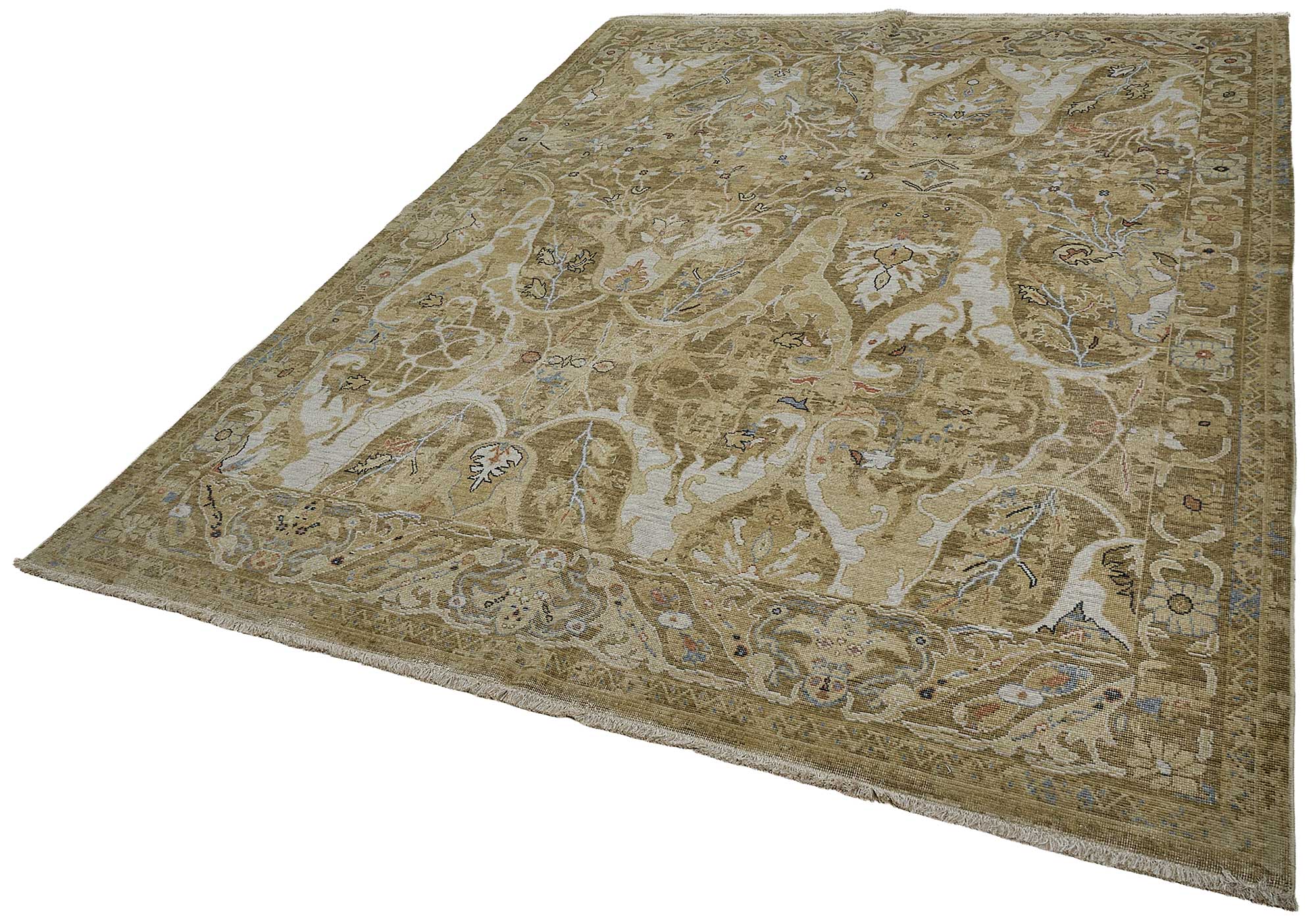7x10 Hand-Loomed Oushak Rug - 51162