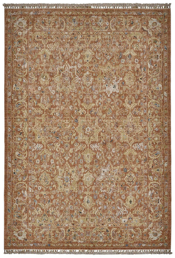 7x10 Hand-Loomed Oushak Rug - 51163