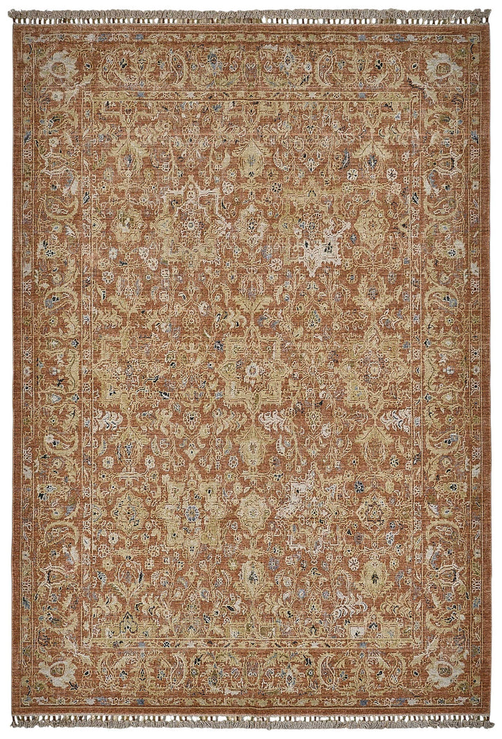 7x10 Hand-Loomed Oushak Rug - 51163