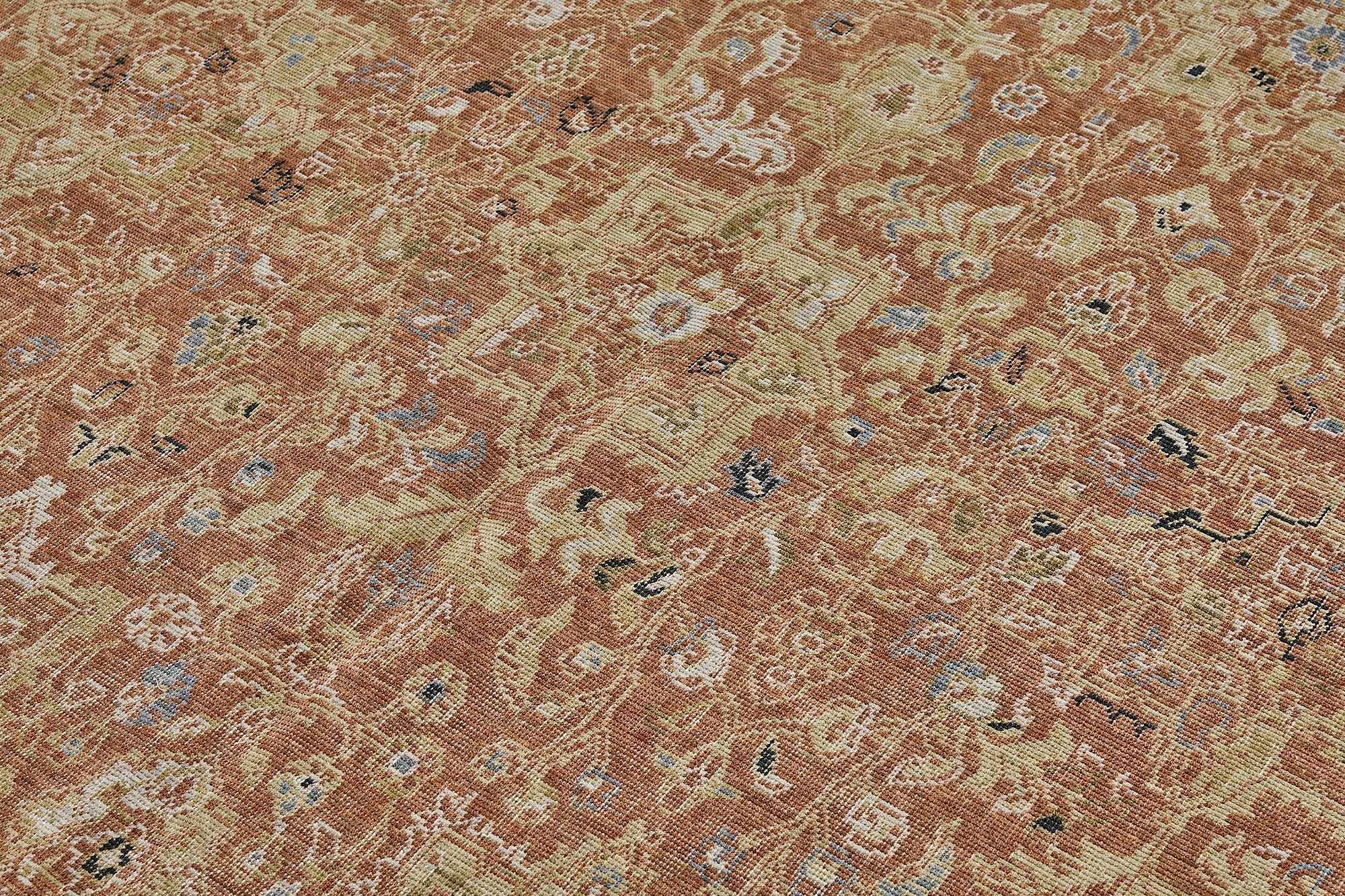 7x10 Hand-Loomed Oushak Rug - 51163