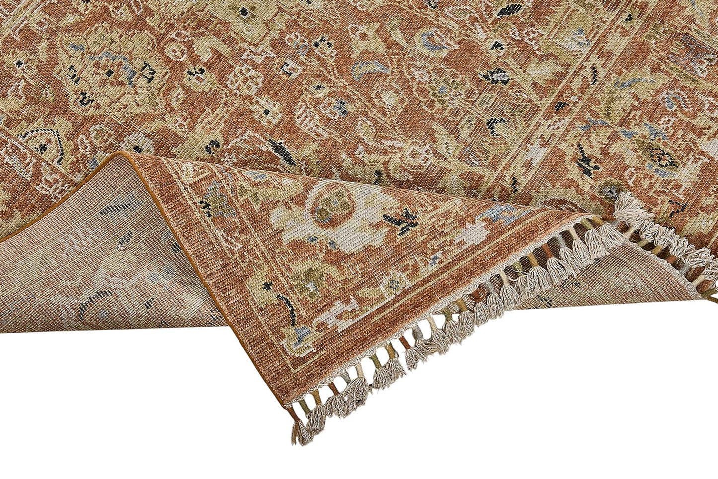 7x10 Hand-Loomed Oushak Rug - 51163