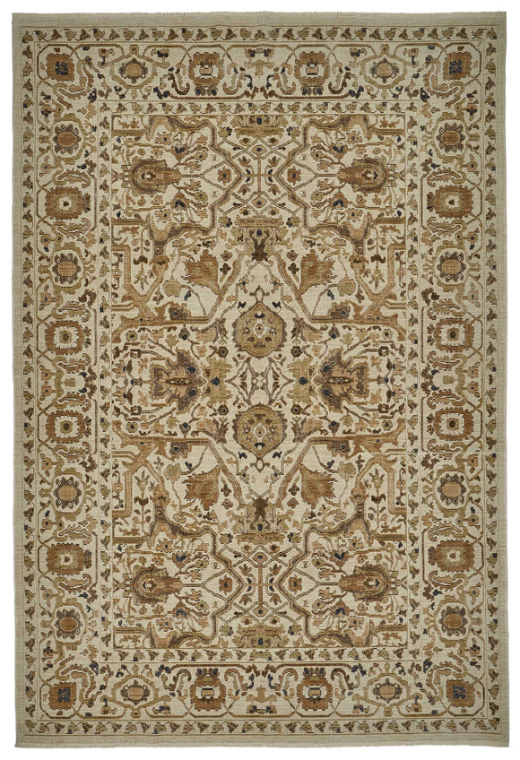 7x10 Hand-Loomed Oushak Rug - 51164