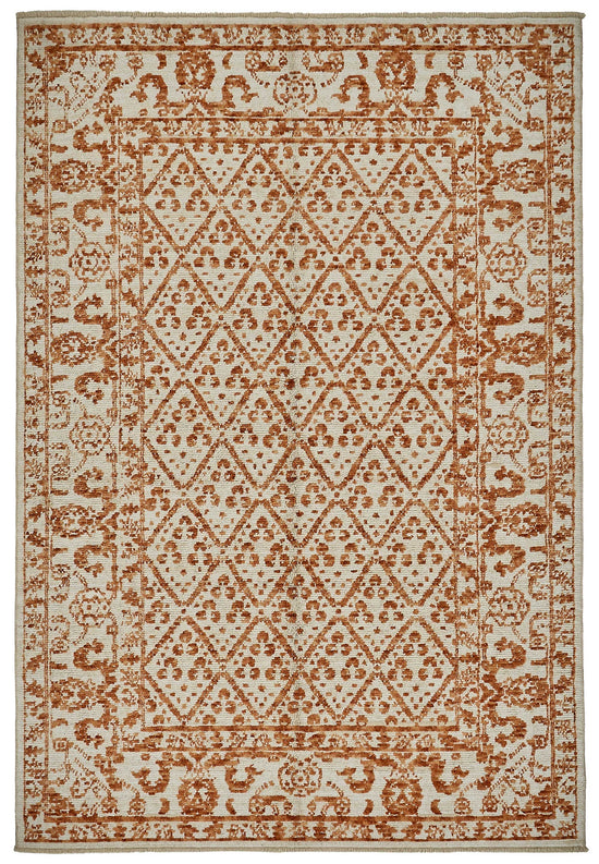 6x10 Orange Small Oushak Rug - 51165