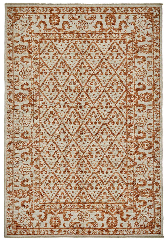 6x10 Orange Small Oushak Rug - 51165