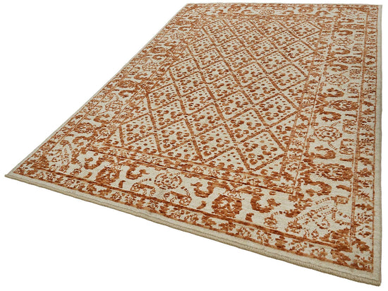 6x10 Orange Small Oushak Rug - 51165