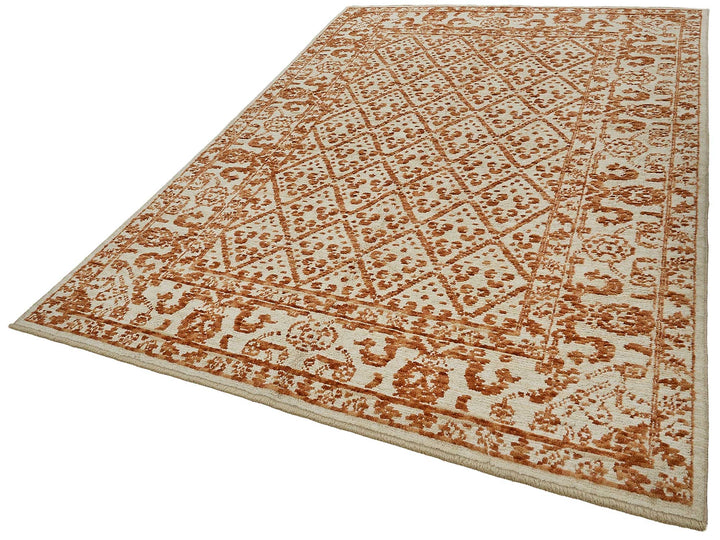 6x10 Orange Small Oushak Rug - 51165