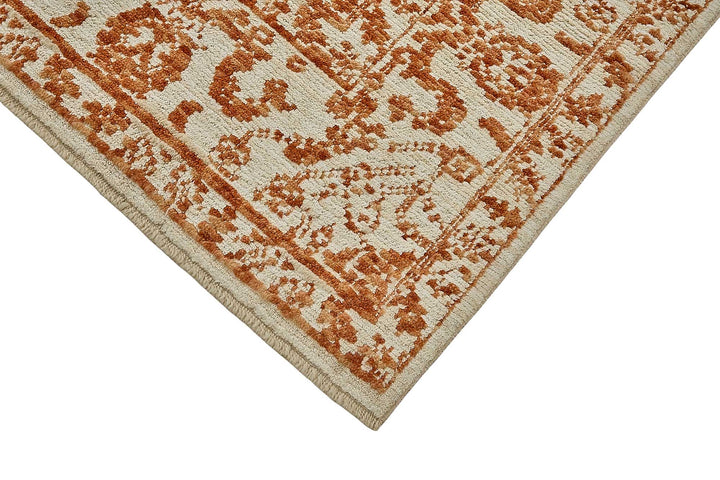 6x10 Orange Small Oushak Rug - 51165