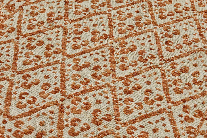 6x10 Orange Small Oushak Rug - 51165