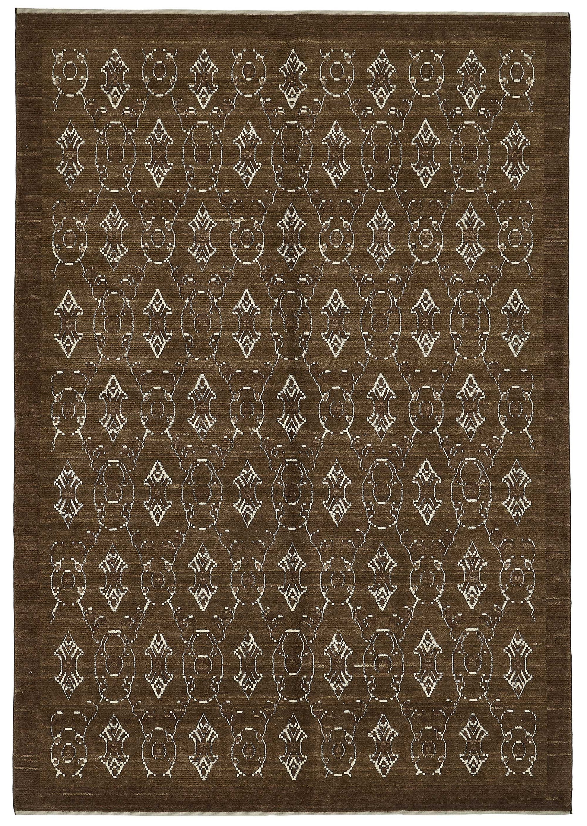 7x10 Hand-Loomed Oushak Rug - 51167