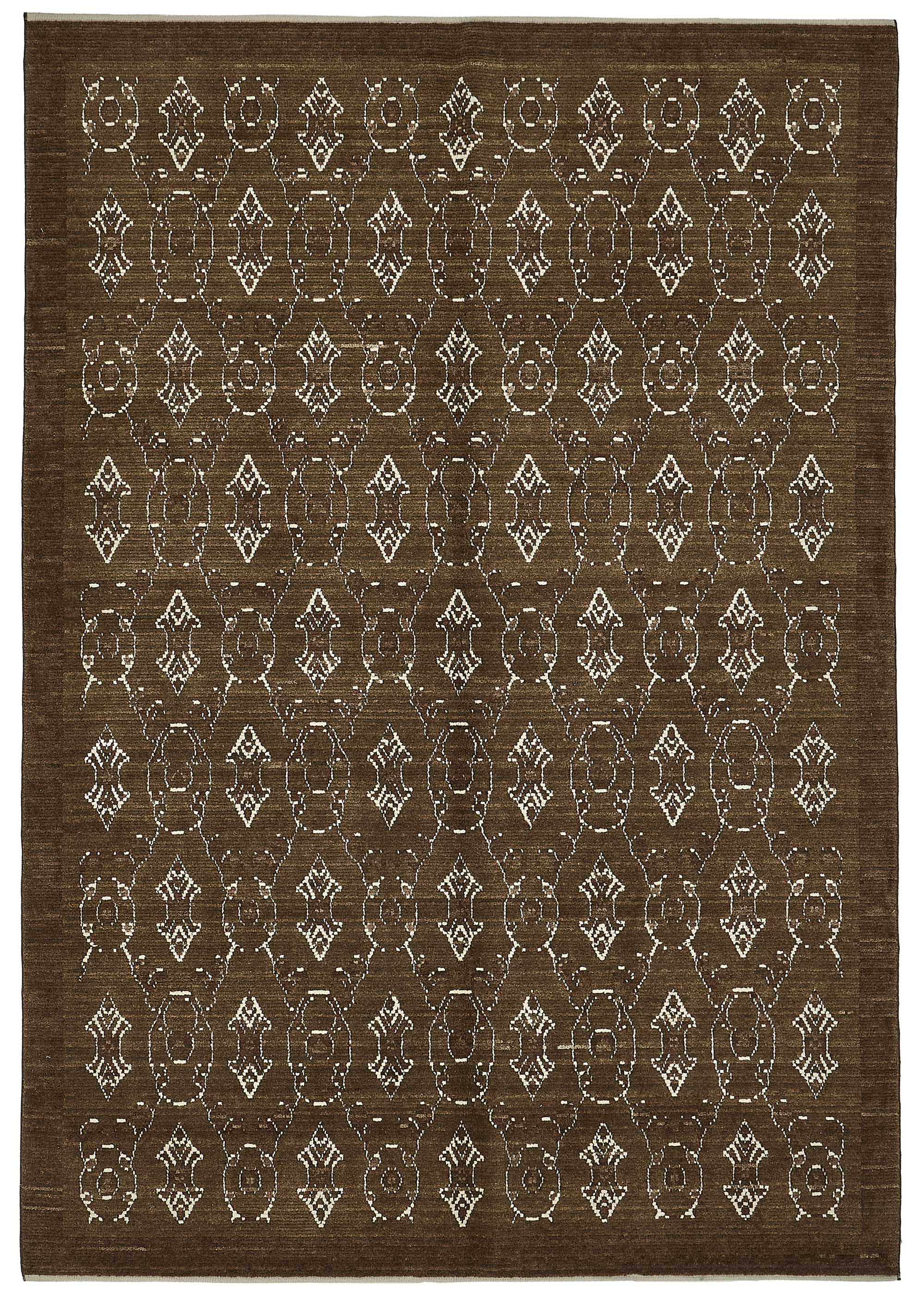 7x10 Hand-Loomed Oushak Rug - 51167