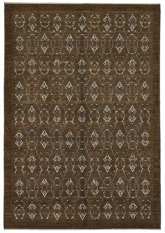 7x10 Hand-Loomed Oushak Rug - 51167