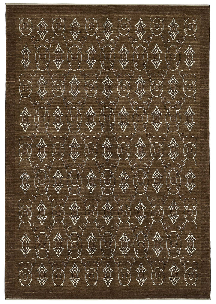7x10 Hand-Loomed Oushak Rug - 51167
