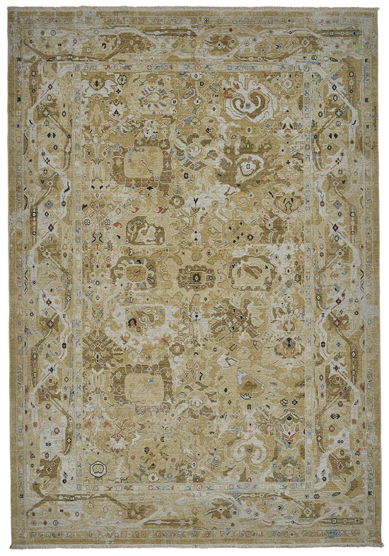7x10 Hand-Loomed Oushak Rug - 51169