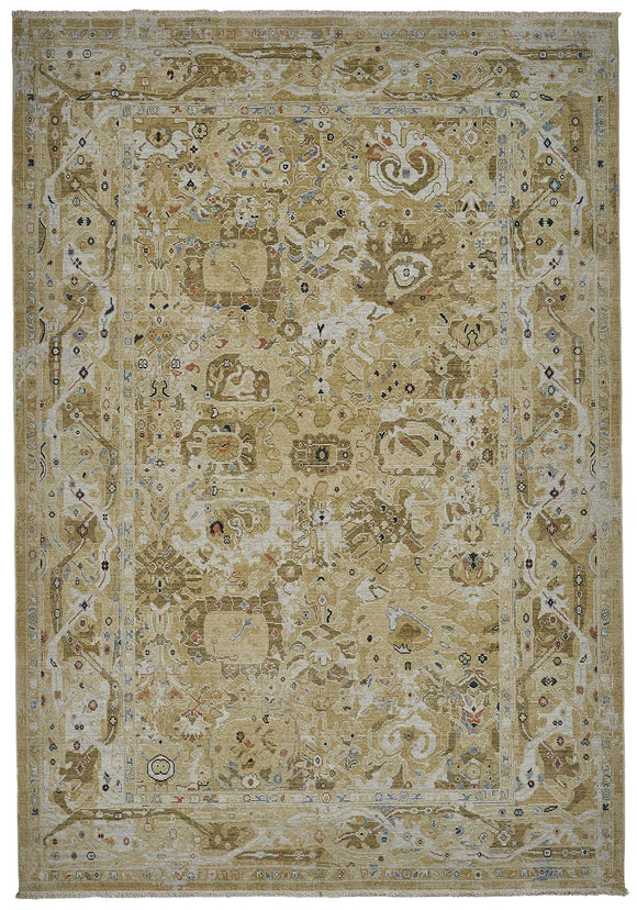 7x10 Hand-Loomed Oushak Rug - 51169