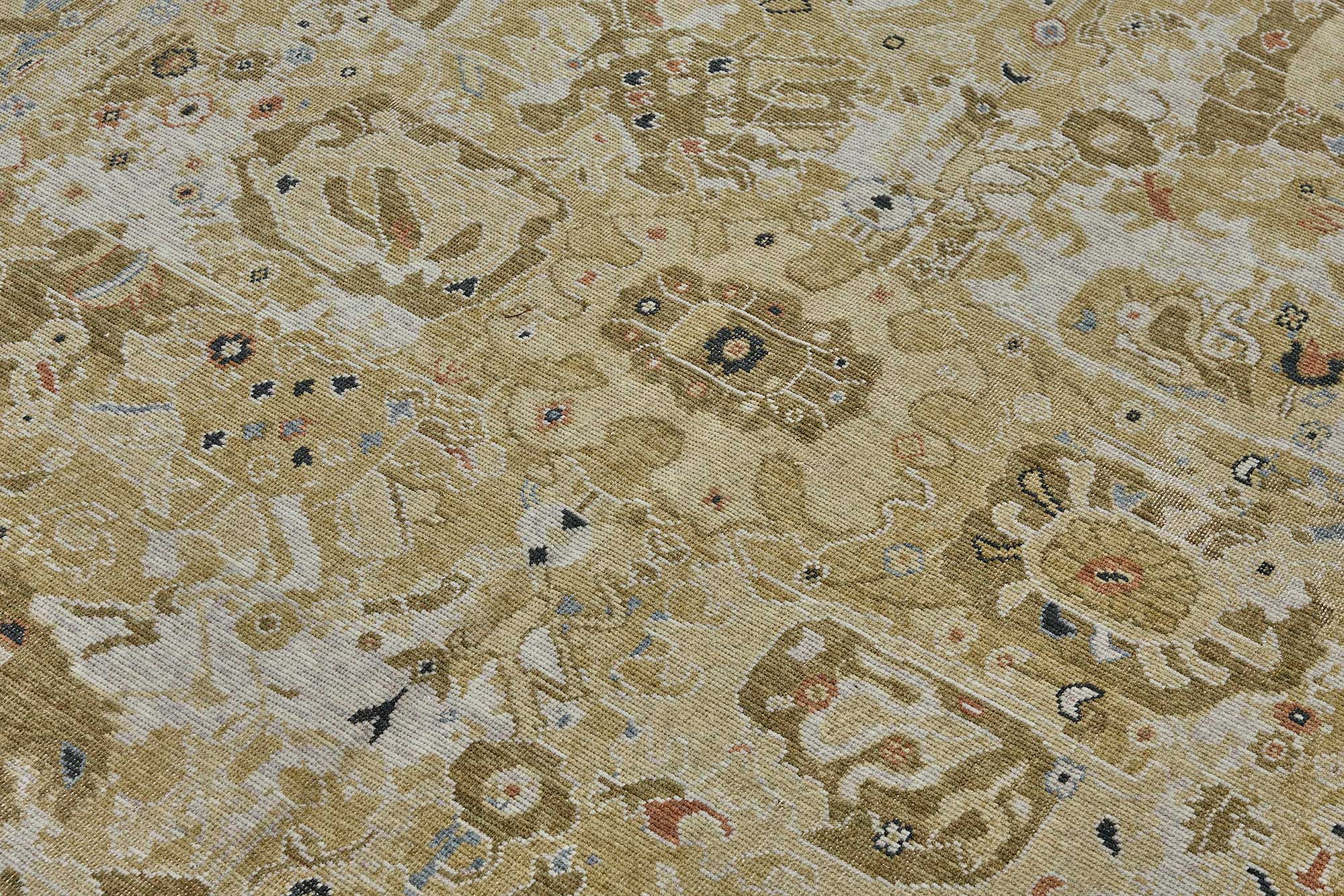 7x10 Hand-Loomed Oushak Rug - 51169