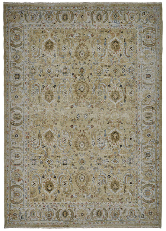 7x10 Hand-Loomed Oushak Rug - 51170