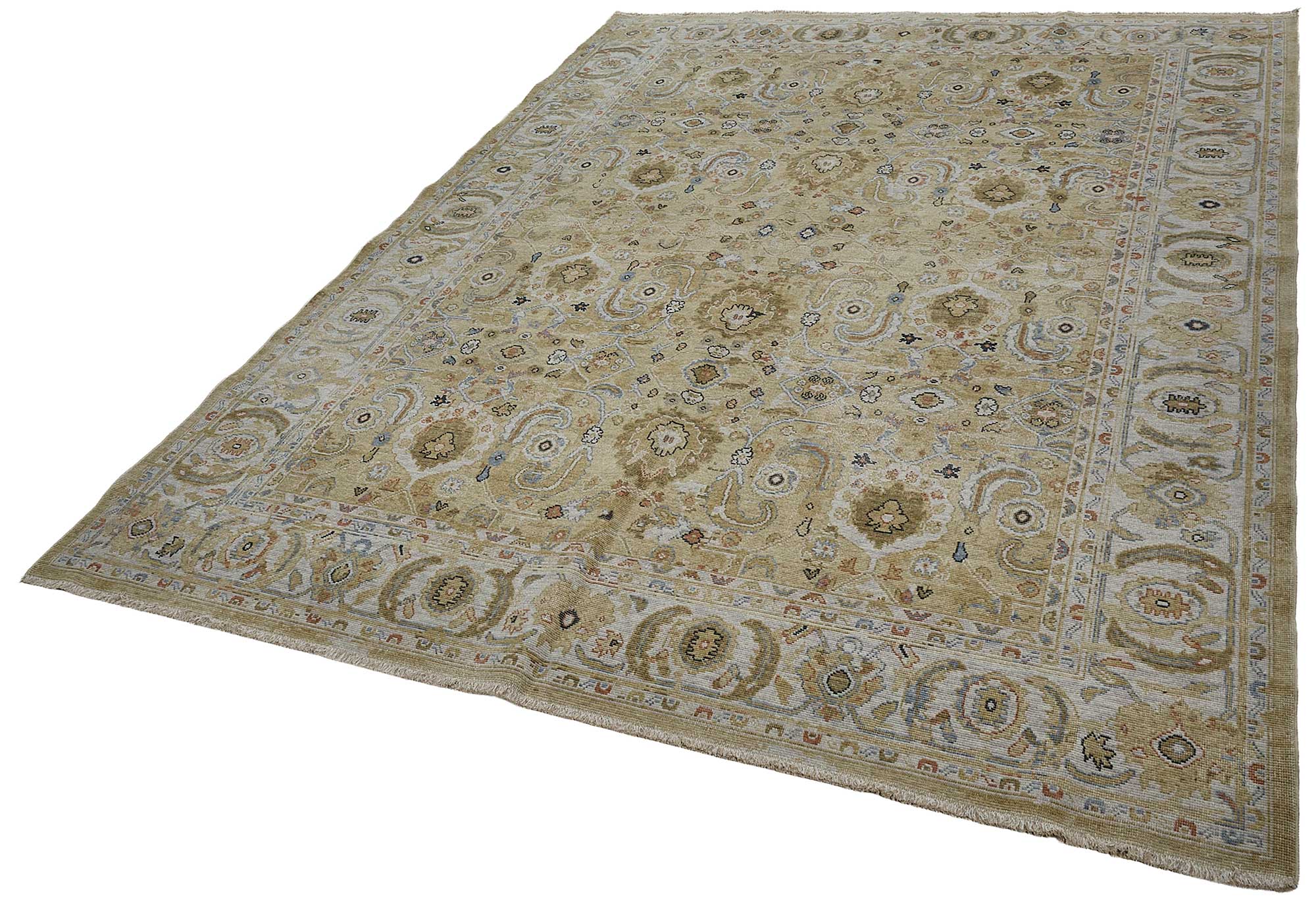 7x10 Hand-Loomed Oushak Rug - 51170