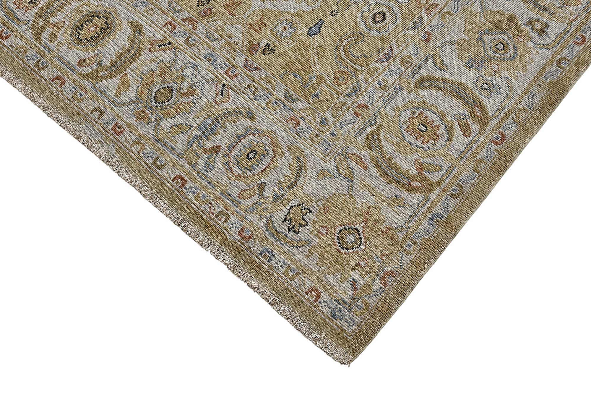 7x10 Hand-Loomed Oushak Rug - 51170