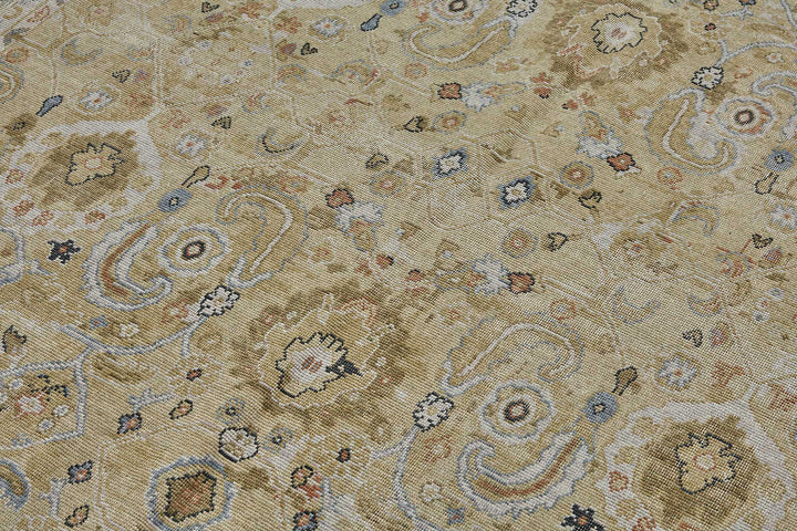 7x10 Hand-Loomed Oushak Rug - 51170