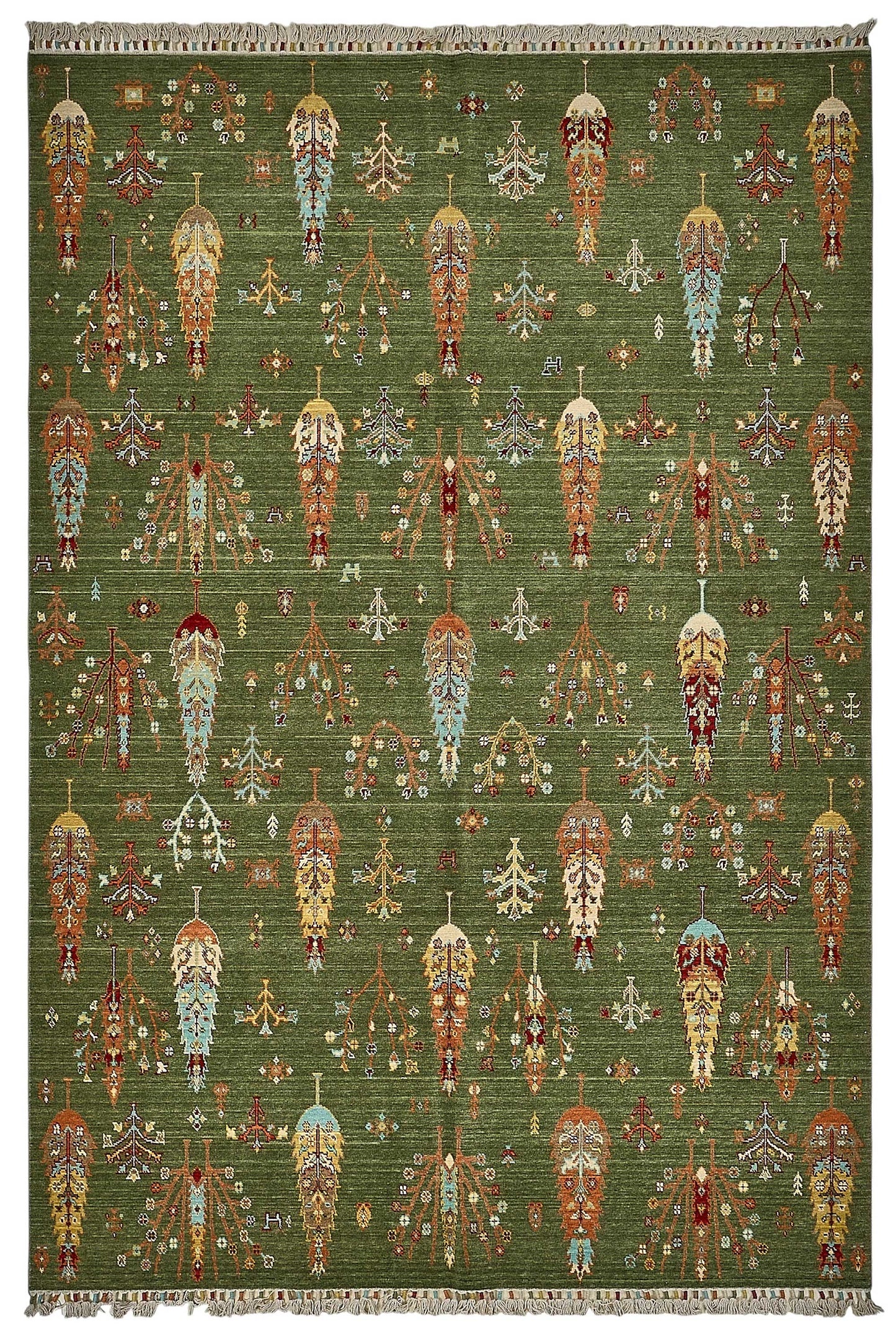 7x10 Hand-Loomed Oushak Rug - 51172