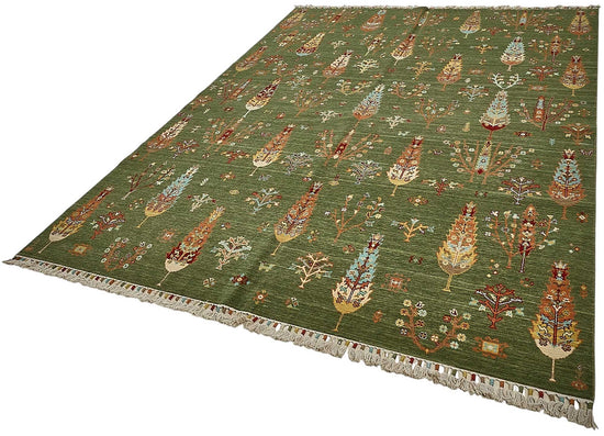 7x10 Hand-Loomed Oushak Rug - 51172