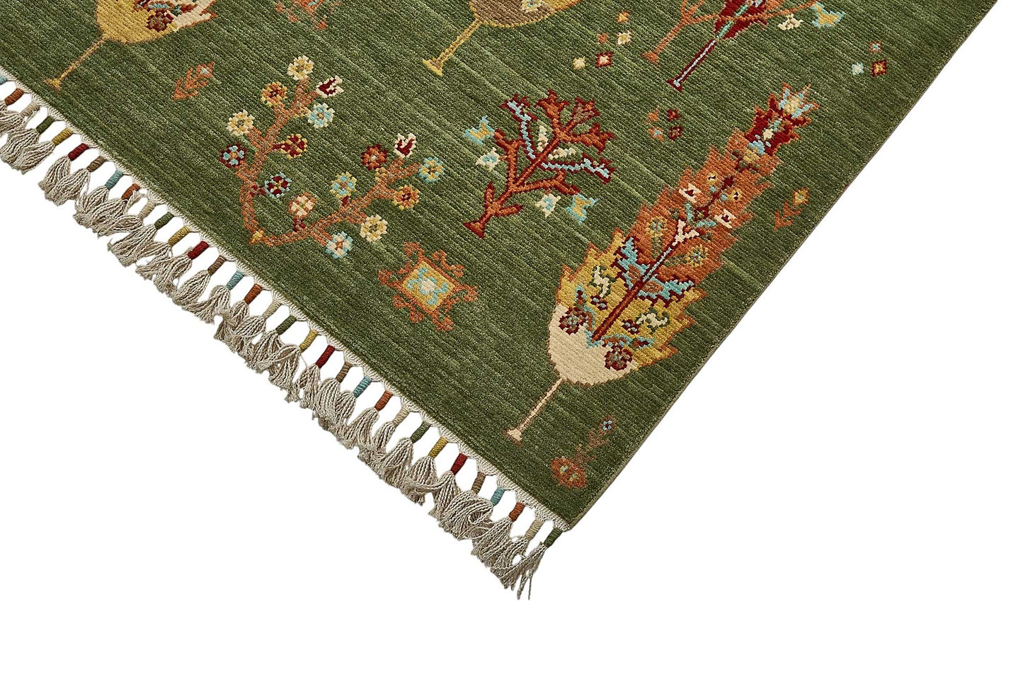 7x10 Hand-Loomed Oushak Rug - 51172