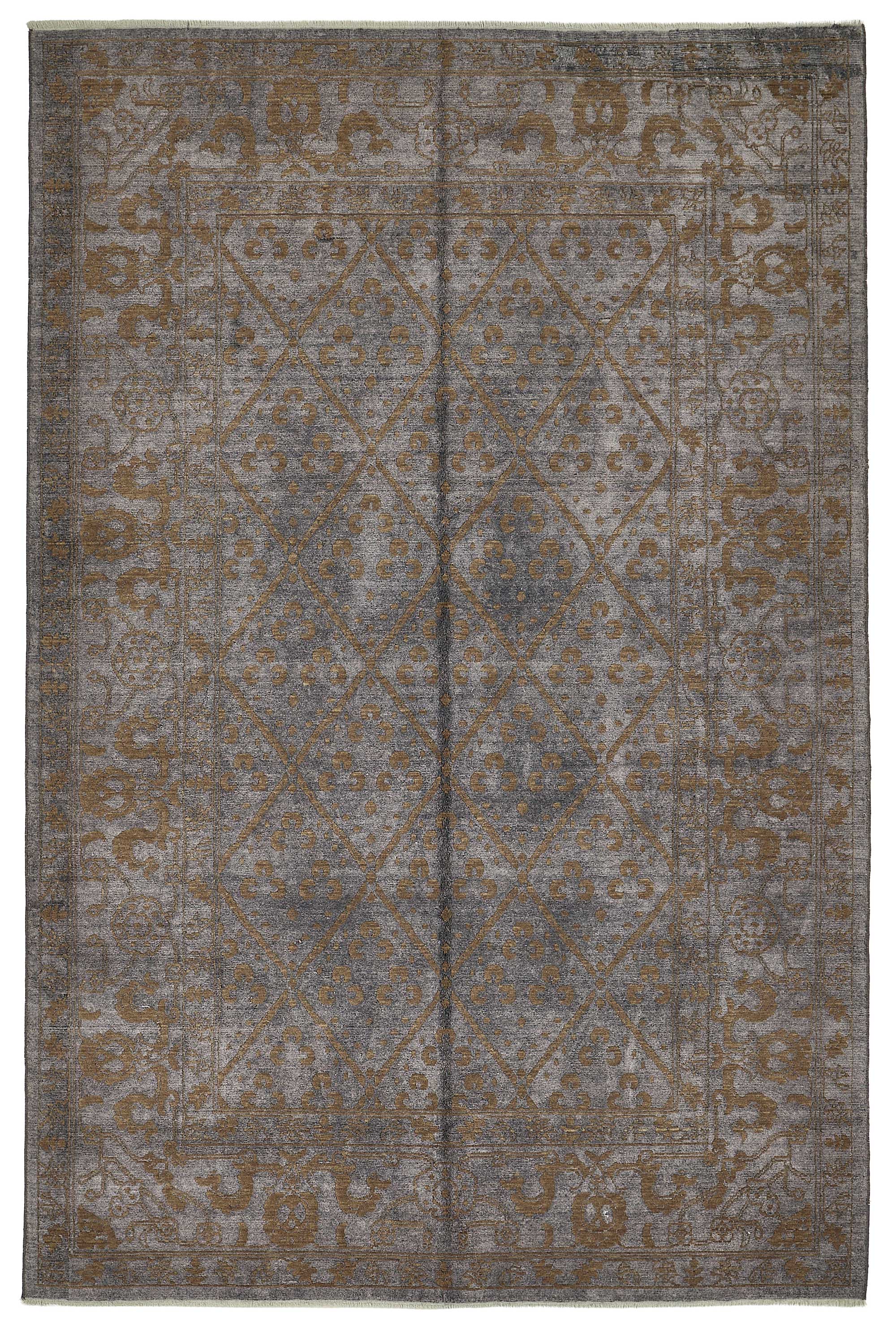 6x10 Hand-Loomed Oushak Rug - 51173