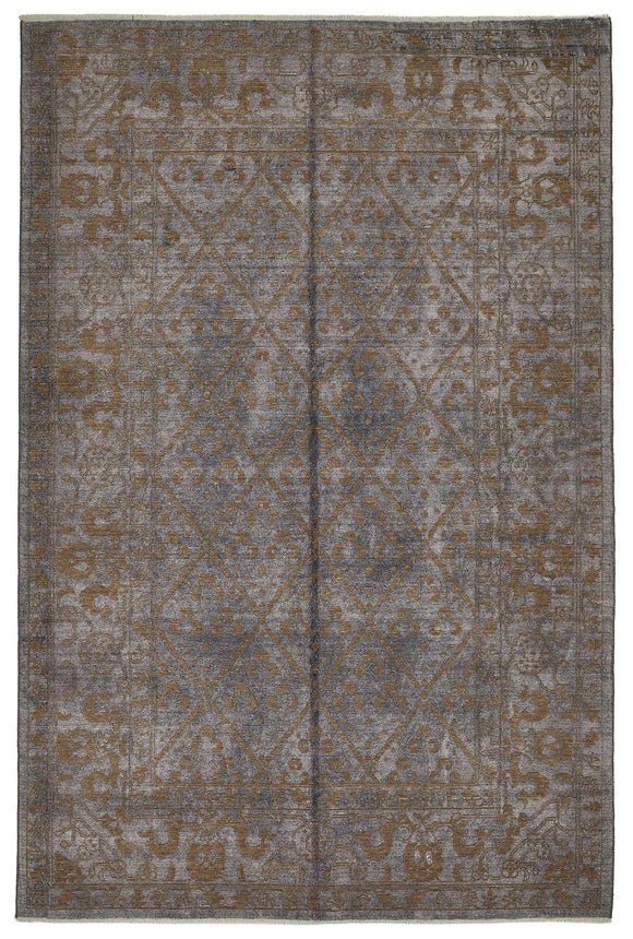 6x10 Hand-Loomed Oushak Rug - 51173