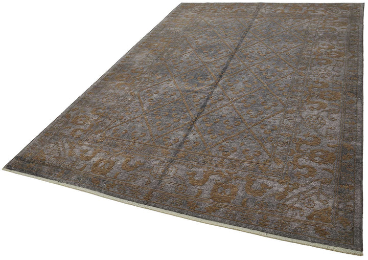 6x10 Hand-Loomed Oushak Rug - 51173