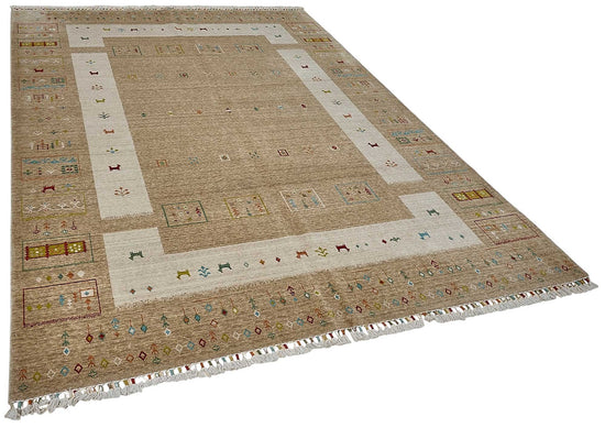 7x10 Hand-Loomed Oushak Rug - 51174