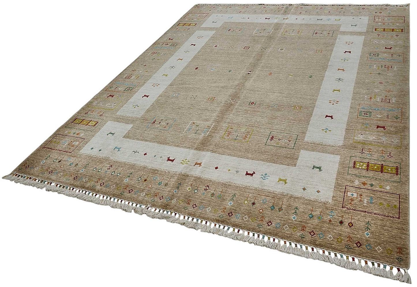 7x10 Hand-Loomed Oushak Rug - 51174