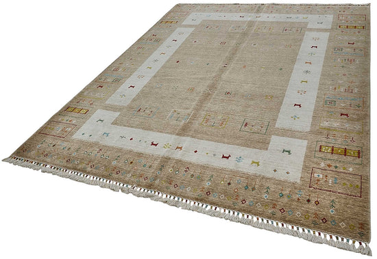 7x10 Hand-Loomed Oushak Rug - 51174
