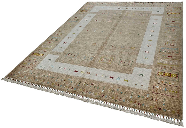 7x10 Hand-Loomed Oushak Rug - 51174