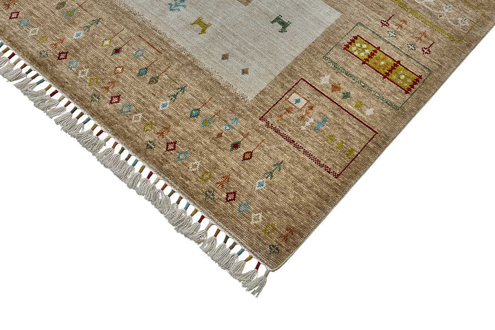 7x10 Hand-Loomed Oushak Rug - 51174