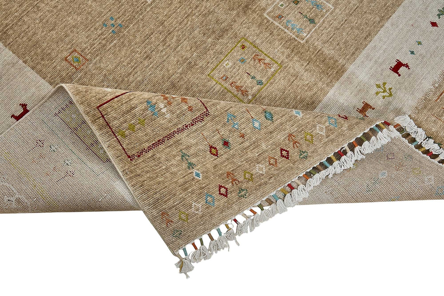 7x10 Hand-Loomed Oushak Rug - 51174