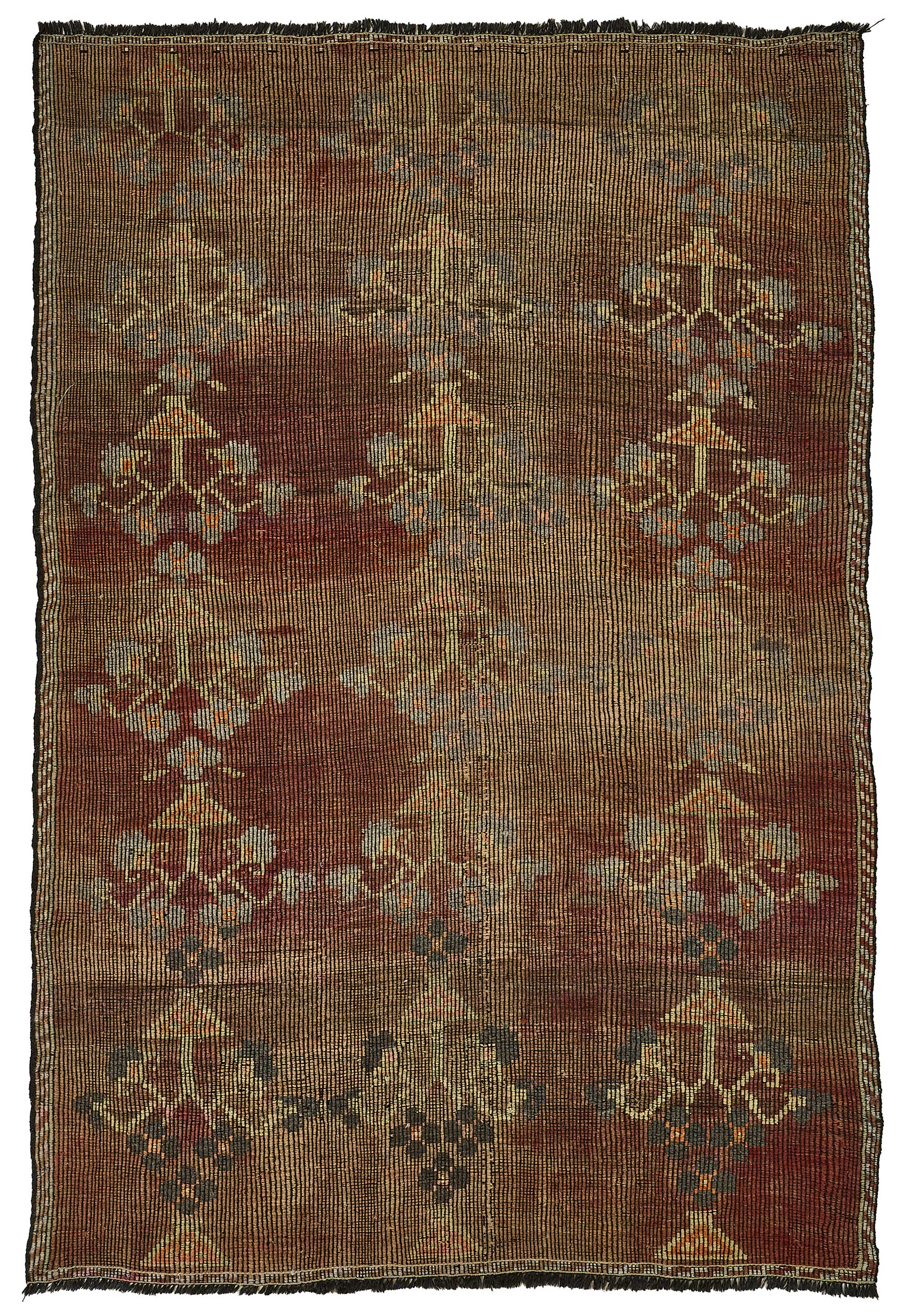 7x10 Vintage Turkish Cicim Kilim Rug - 51175