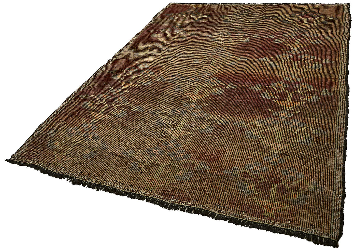 7x10 Vintage Turkish Cicim Kilim Rug - 51175