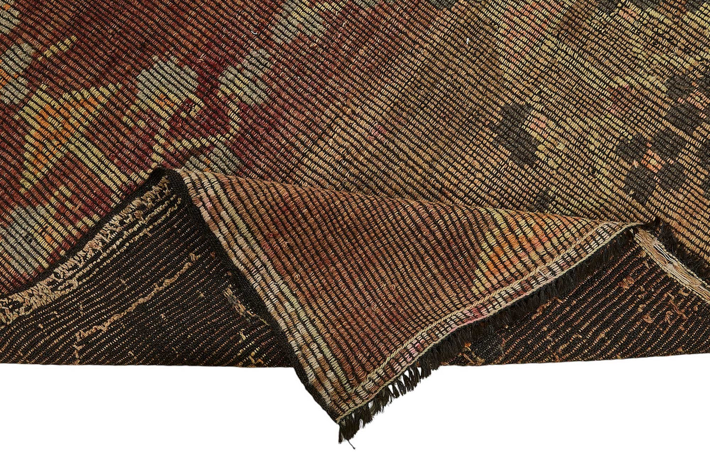 7x10 Vintage Turkish Cicim Kilim Rug - 51175
